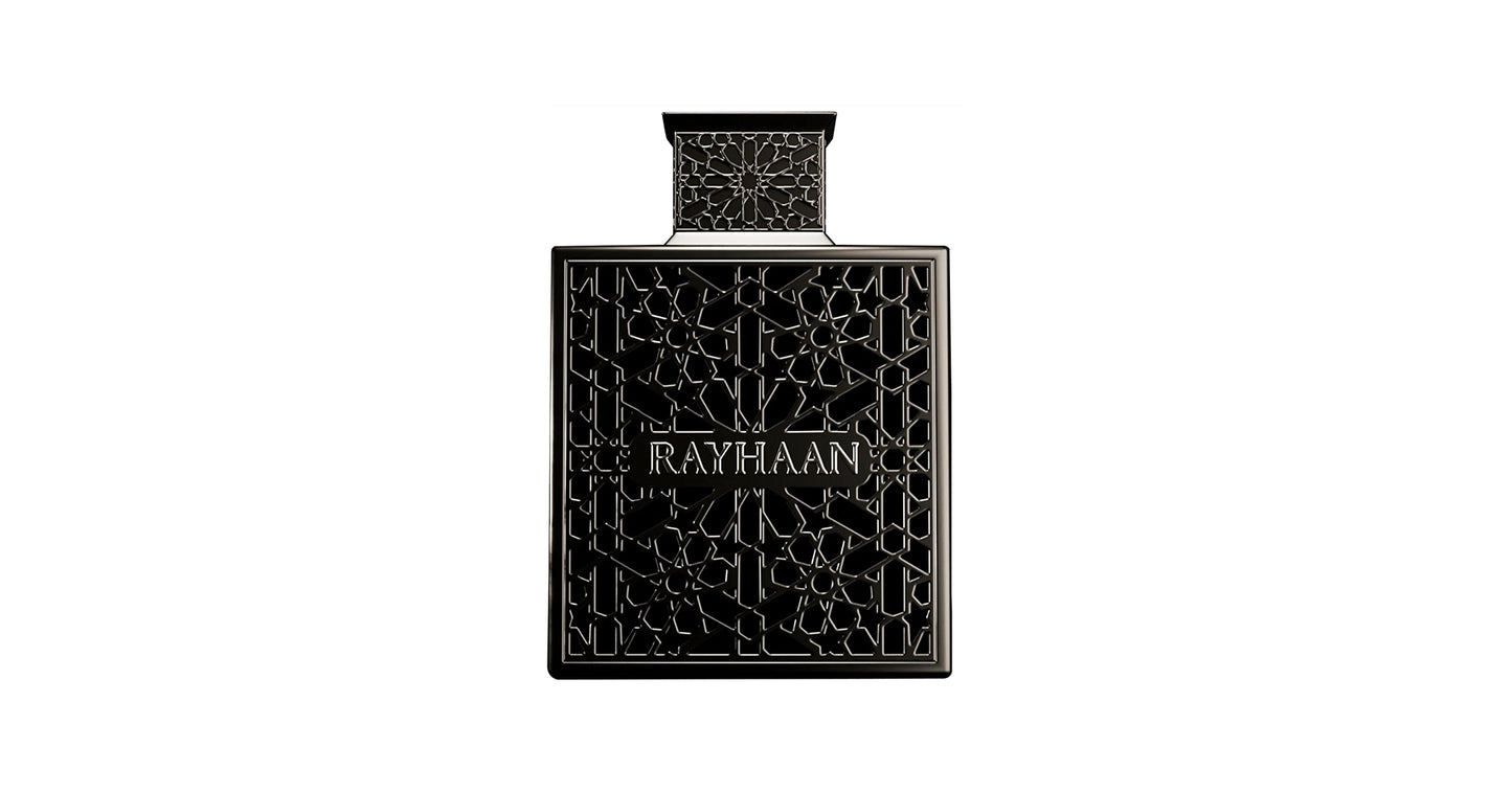 Rayhaan Obsidian Woody Spicy Amber Masculine Eau De Parfum Longlasting