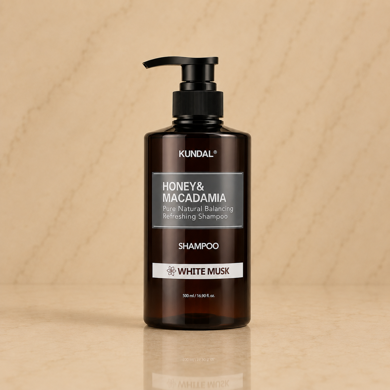 KUNDAL Nature Shampoo 500ml White Musk