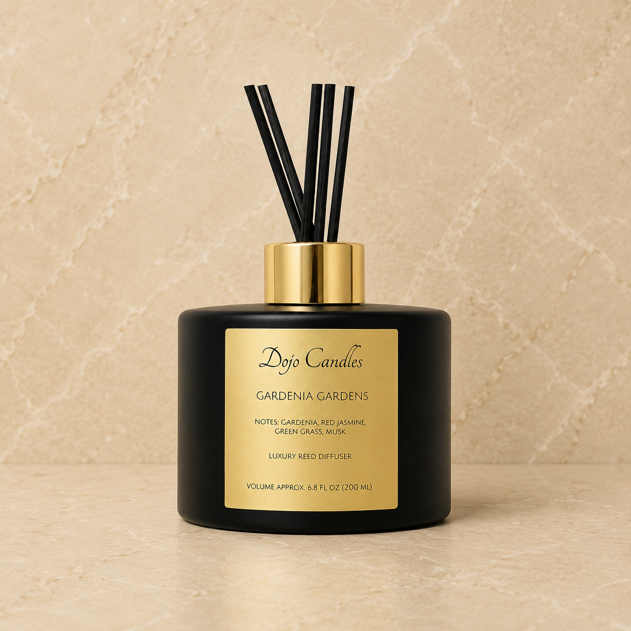Gardenia Gardens Luxury Reed Diffuser