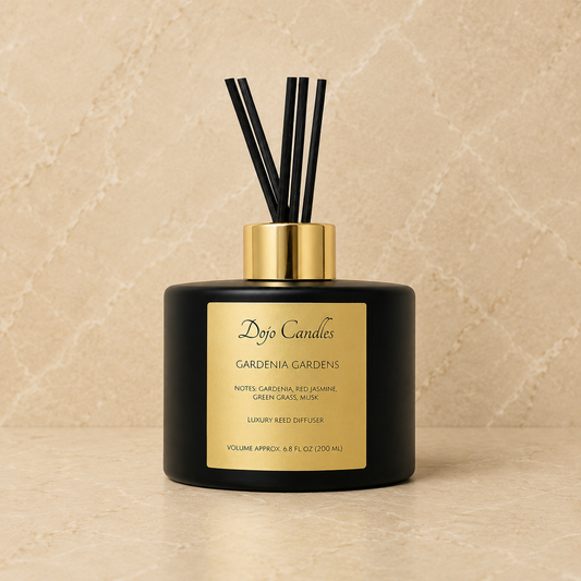Gardenia Gardens Luxury Reed Diffuser
