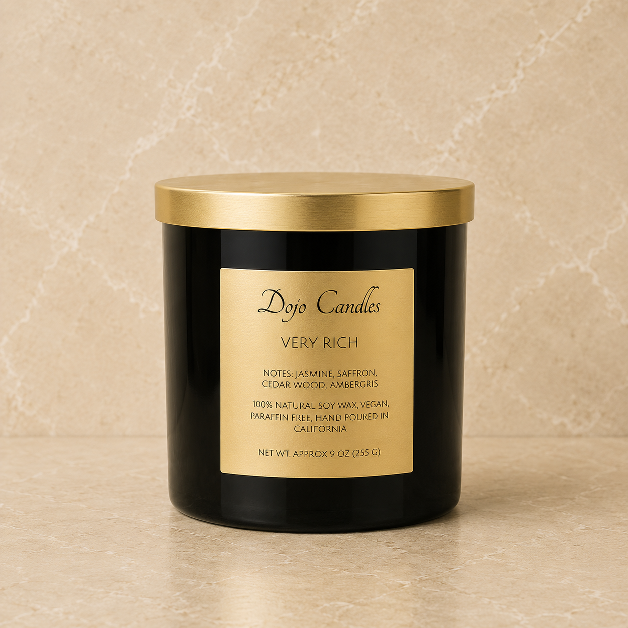 Very Rich (Baccarat Rouge 540 Dupe) Luxury Candle